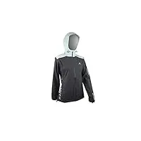 raidlight top extreme mp+ jacket, 29r r-dark grey/ice, xs femme