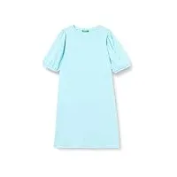 united colors of benetton robe 3bl0dv00n, turquoise clair 1y9, taille xs femme