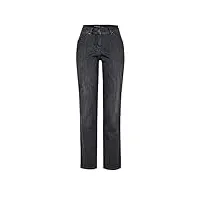 toni jean confortable pour femme « honey » avec largeur de cuisse détendue, gris foncé | 862, 44