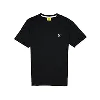 oxbow p0tebaz tee-shirt manches courtes col rond uni noir
