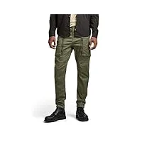 g-star raw pantalon cargo zip pocket 3d skinny homme ,vert (wild rovic d21975-c105-b111), 31w / 32l