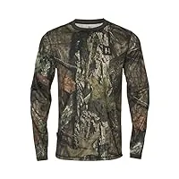 härkila | moose hunter 2.0 l/s t-shirt | vêtements & Équipement de chasse pour professionnels | design scandinave haut de gamme durable |mossyoak®break-up country®, xl