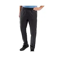 scottevest pantalon de jogging elevated everday pour homme - 10 poches cachées - imperméable pour les voyages et plus encore, gris, (xl)w x 30l