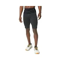 asics 2011c727-002 fujitrail sprinter shorts homme performance black taille l