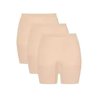 spanx shapewear short gainant pour femme taille normale et grande taille nude 1 2x, nude doux 1, 2x plus