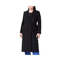 sisley coat 2hclln02v manteau de laine, black 100, 36 aux femmes