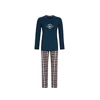 ringella pyjama pour homme avec motif imprimé 3541217, bleu jeans foncé, 50
