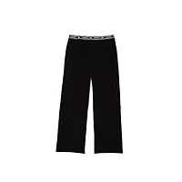 lacoste femme 3f1540 pantalon de pyjama, noir, xl eu