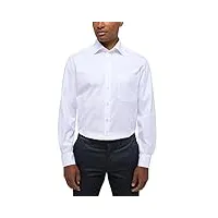 eterna homme chemise unie cover shirt comfort fit 1/1 blanc 44_h_1/1