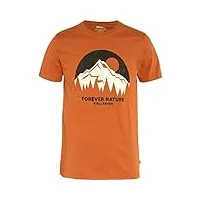 fjallraven 87053-243 nature t-shirt m t-shirt homme terracotta brown taille s