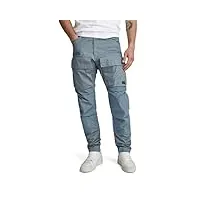 g-star raw pantalon cargo 3d regular tapered homme ,gris (axis d23636-d384-5781), 30w / 32l