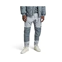 g-star raw pantalon cargo 3d regular tapered homme ,gris (dim grey d23636-d384-3885), 31w / 32l