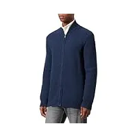 g-star raw chunky zip cardigan knit homme ,bleu (rank blue d23533-d170-868), xxl