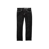 volcom men's solver modern fit rinse jeans 36x34