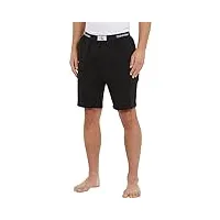 calvin klein pantalon de pyjama homme court, noir (black), s