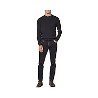 hackett london washed denim jeans, black (black), 32w/30l homme