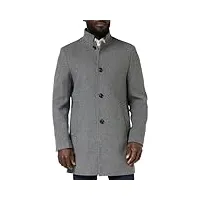 tom tailor 1037337 manteau en laine, 32529-dark wool grey melange, xxl homme