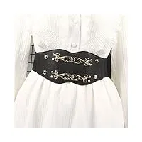 ditudo dames corset large ceinture taille Élastique punk ceinture chemise robe ceintures décoratives for femmes