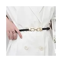 ditudo dames réglable ceintures minces maigre manteau robe taille ceinture crochet boucle ceinture (color : e, size : 1 uk)