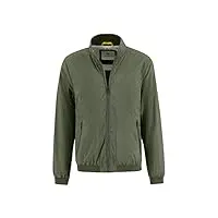 fynch-hatton veste d'été à rayures fines pour homme - 1303-2605 701 - olive poudré, xl, m/3xl