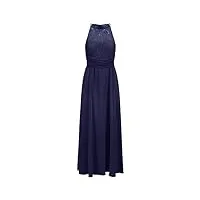 apart fashion robe de soirée, bleu marine, 54 femme