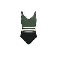 sunflair maillot de bain avec bonnets souples et shapewear, vert (75), 95d