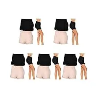 abaodam 10 pièces bout à bout culotte sous-vêtements pour coussinets de hanche pour femmes shapewears culotte de levage pour de du ventre push-up manquer polyester fesses coussin de hanche