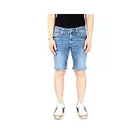 tommy jeans pour des hommes short en jean slim scanton, bleu, 32w