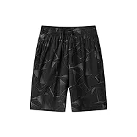 dshgdjf plus la taille hommes shorts été respirant hommes shorts de plage décontracté boardshorts hommes shorts de course (color : b, size : xl code)