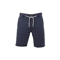riverso rivoliver - bermuda pour homme - coupe droite - pantalon en lin - pantalon d'été - fermeture éclair - longueur genoux - poches - blanc - bleu - beige - noir - olive - tailles s, m, l, xl, xxl,
