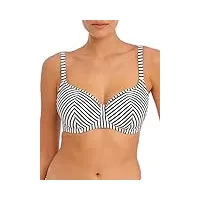 freya - haut de maillot de bain rayé à armatures jewel cove stripe black - 90j