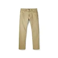 huckberry proof rover pantalon de travail classique et tissu respirant pour homme, coupe droite, dune, 29w x 30l