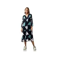 street one a143688 robe midi tunique, cool vintage green, 40 femme
