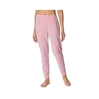 schiesser pantalon de pyjama long en coton – mélange + relax bas de pijama, multicolore 4_179266, 38 femme