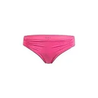 roxy femme sd beach classics hipster bot bas de bikini, shocking pink, m eu