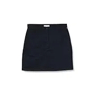 tommy hilfiger jupe femme cotton chino skirt mini-jupe, bleu (desert sky), 40