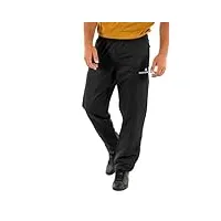 sergio tacchini - carson 021 slim pant - pantalon de survêtement - noir - taille 3xl
