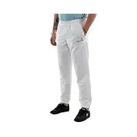 sergio tacchini - carson 021 slim pant - pantalon de survêtement - blanc - taille s