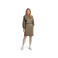 g-star raw robe-sweat ventilation femme ,vert (dk shamrock d24505-d562-7159), s