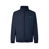 hackett london essential polo jacket homme, bleu (marine), xxl