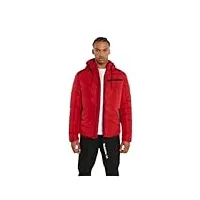 redskins ruff colors doudoune, red, xl homme
