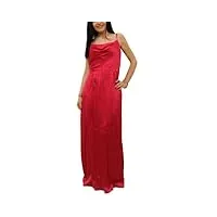 marciano by guess robe longue élégante madelyn maxi robe solide 3ggk319719z, rose, 40