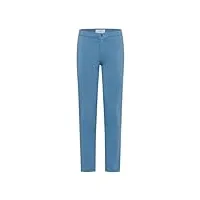 brax silvio pantalon chino avec détails de style de qualité mous, vieux bleu, 36w x 32l homme