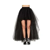 babyonlinedress jupe tulle noir femme tutu pour fête ballet danse jupe femme longue vintage taille Élastique