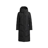 khujo sonje5 manteau d'hiver pour femme, rose, décontracté, streetwear, noir , xl