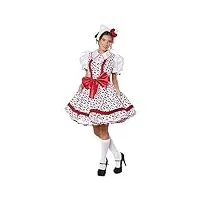 california costumes hello kitty robe de soirée classique pour femme blanc/rouge taille xs