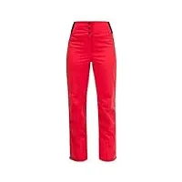 head pantalon de ski pour femme emerald - rouge - taille l, rouge, l