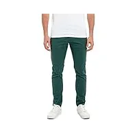 pullin - pantalon chino sapin,vert, s, pantalon