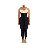 shapellx legging taille haute pour femme - contrôle du ventre - Élastique - taille élastique - legging gainant - pantalon de yoga, noir, taille xl