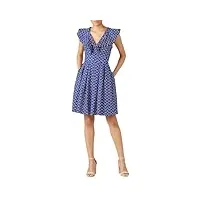 kate spade new york robe geo dot pour femme, bleu, 40